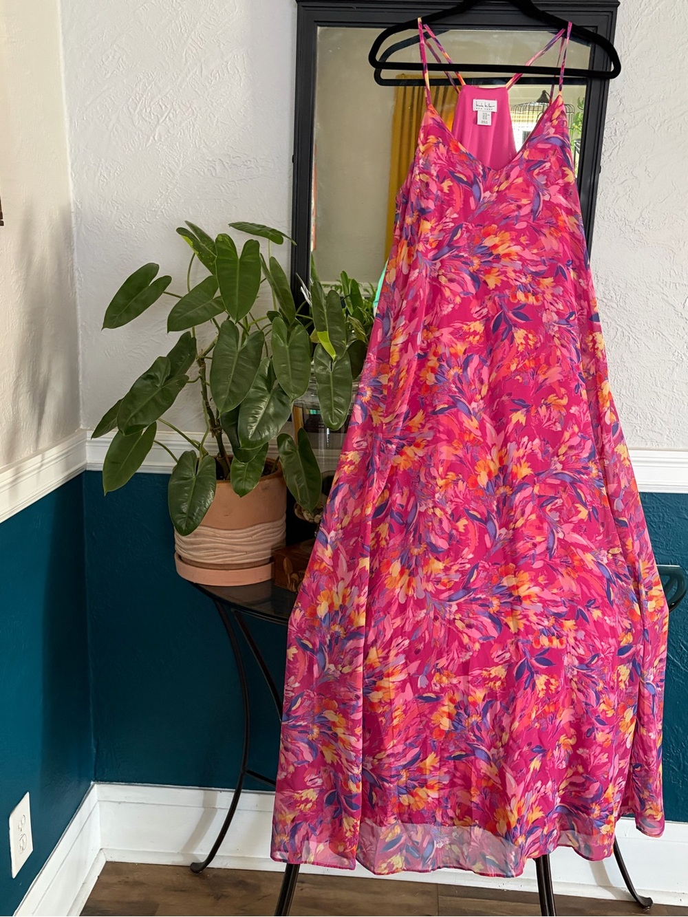 Nicole Miller New York Maxi Slip Dress